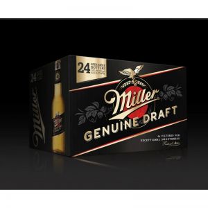 Miller Genuine Draft 24 Bottles